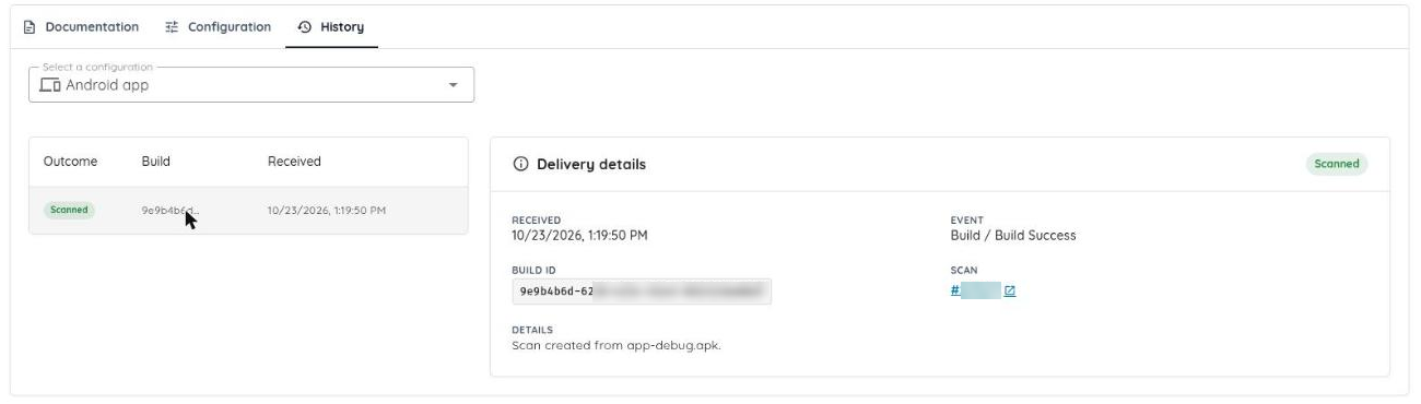 Delivery details