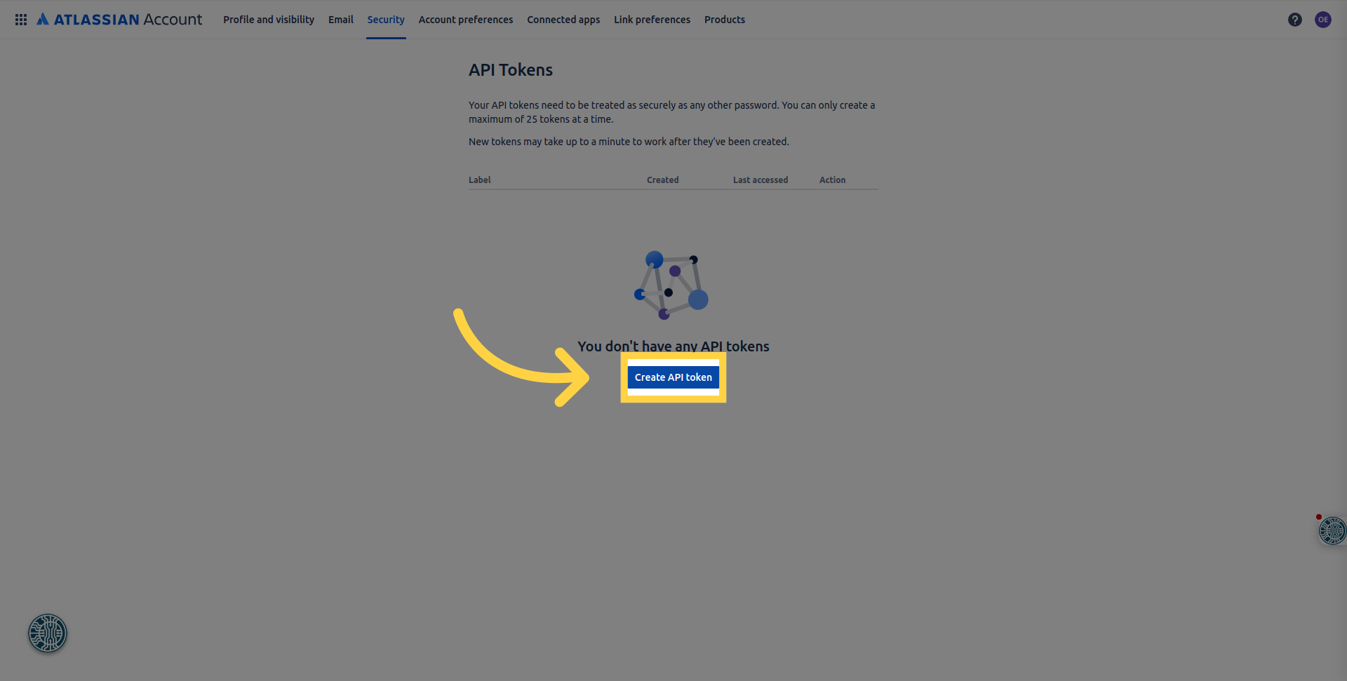 Create API Token