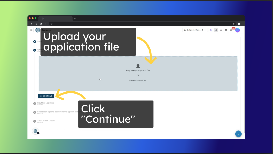 Upload Application