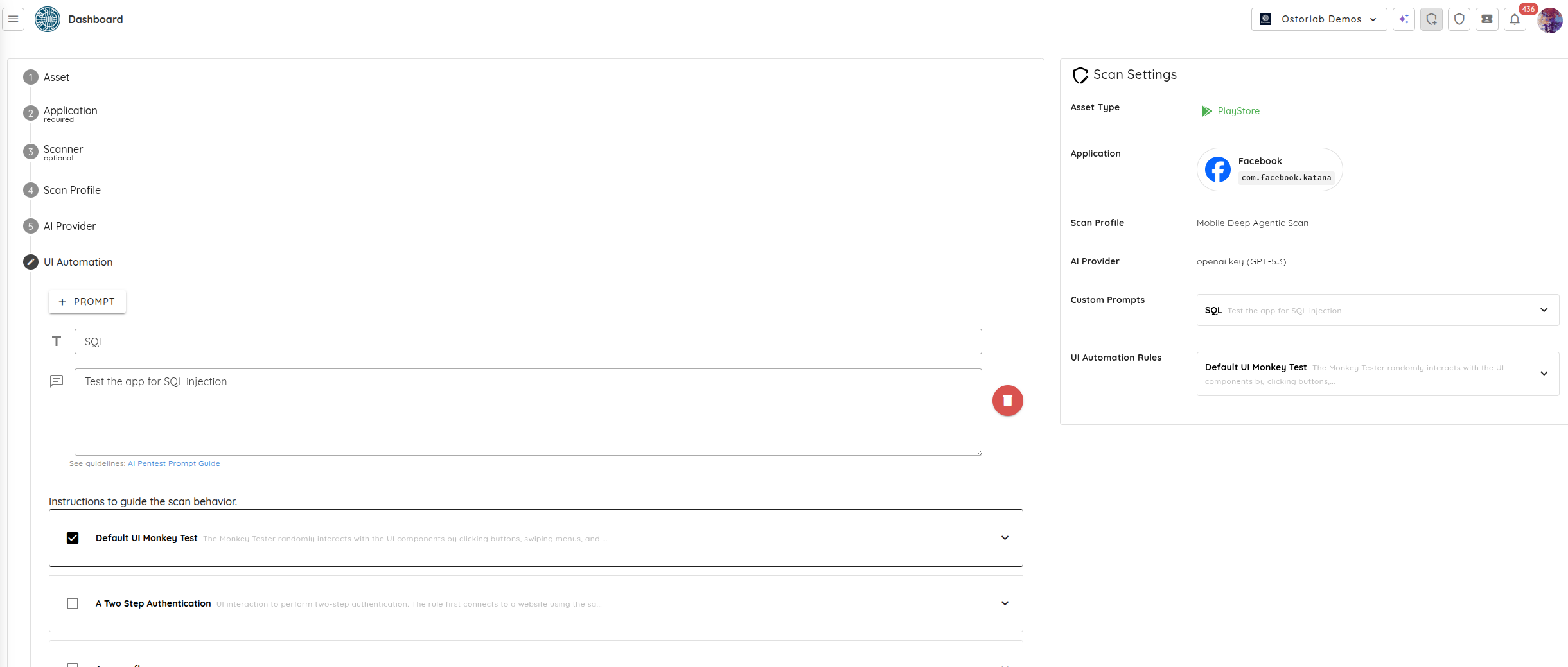 Select or Add Prompts
