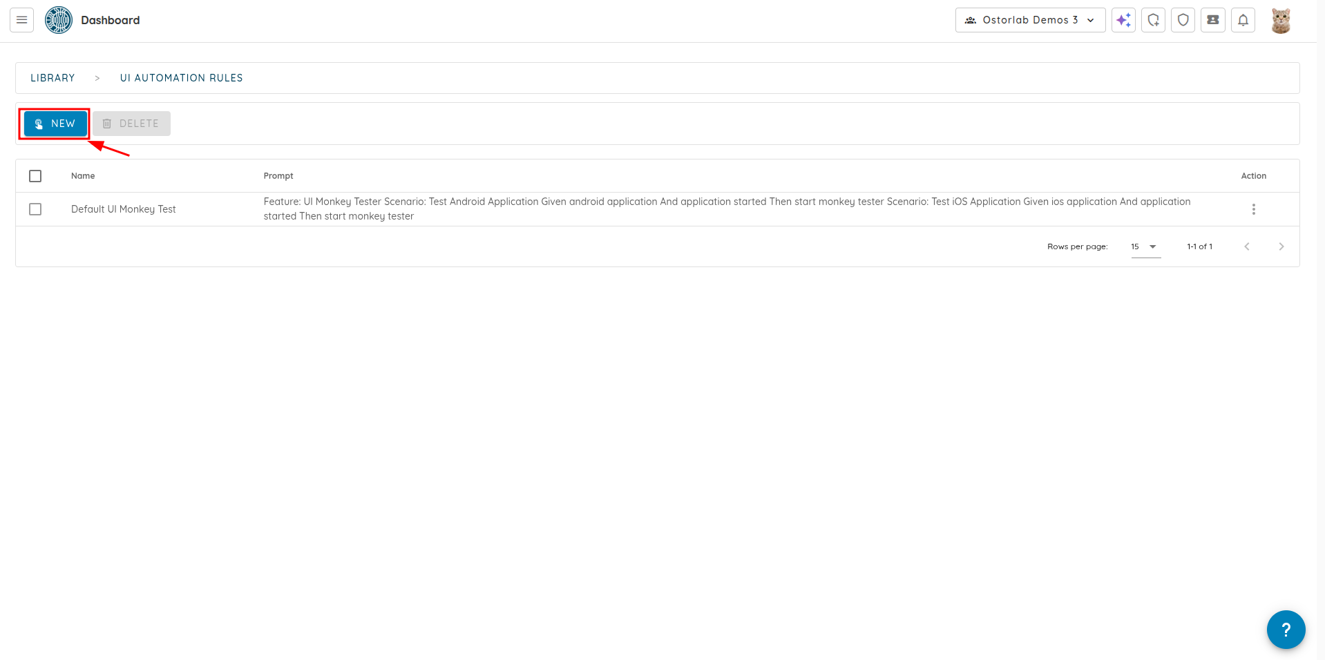Link to UI Rule page