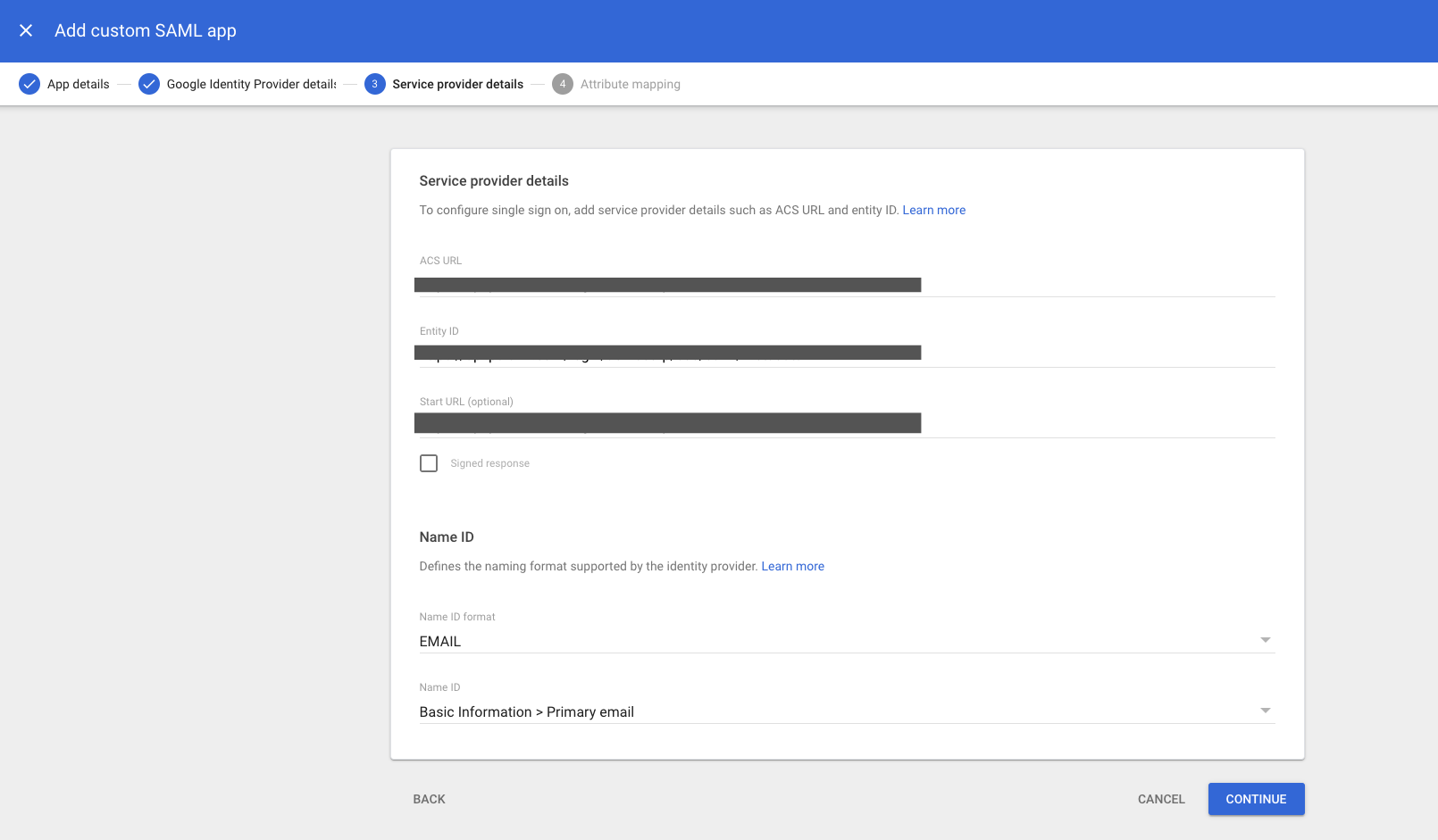 Google Workspace Admin Console